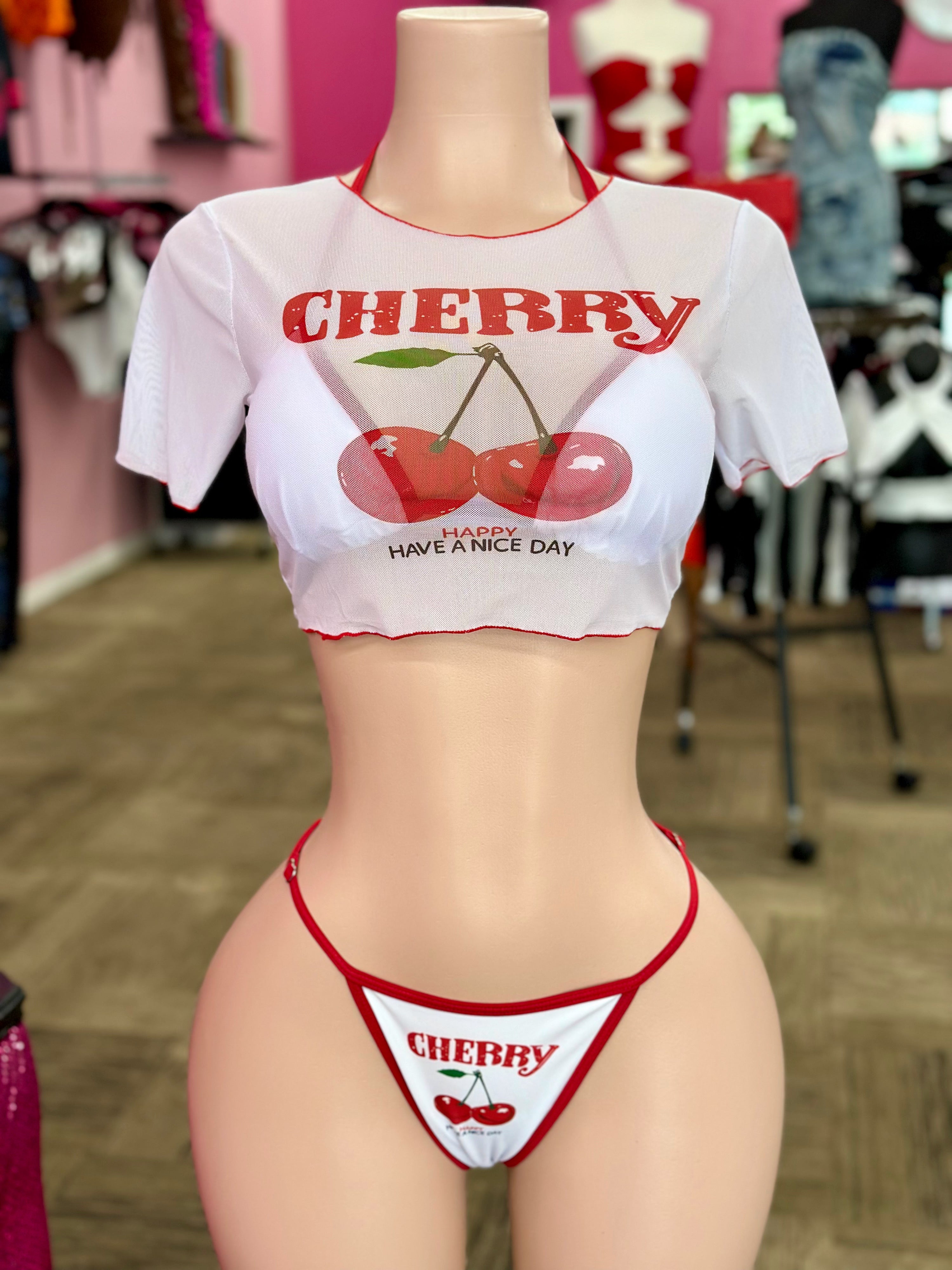 Cherry Bomb Swim Set